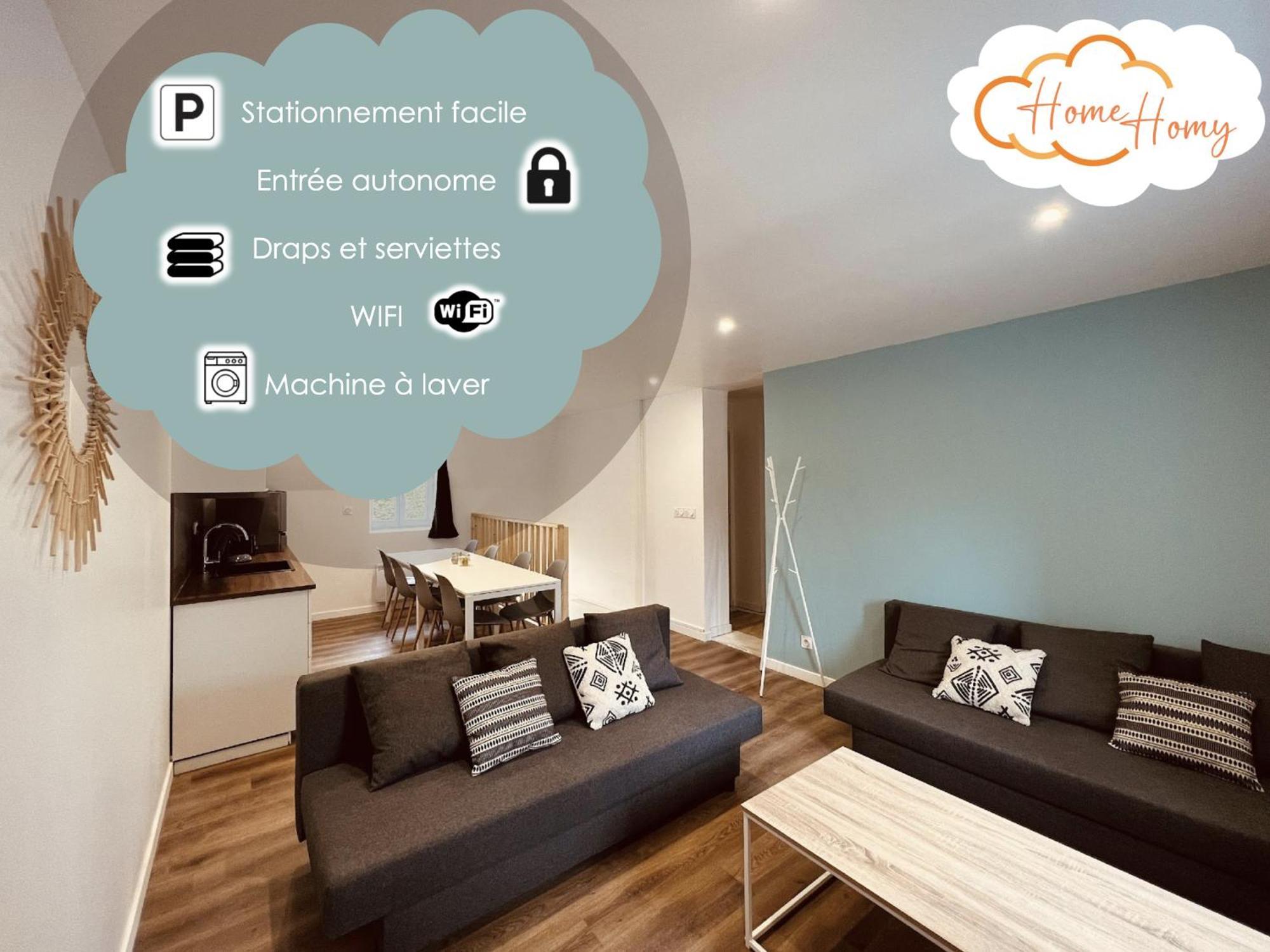 Le Loft Scandinave - Home Homy Saint-Florent-sur-Cher ภายนอก รูปภาพ